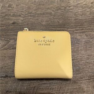 Kate Spade Yellow Wallet